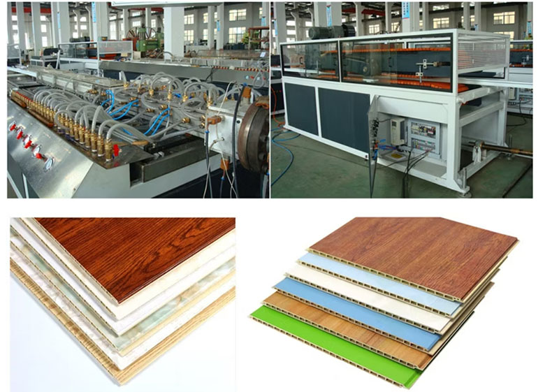 plastic panel making machine line (6)