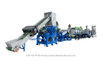 PE film washing crushing and recycling production line 
