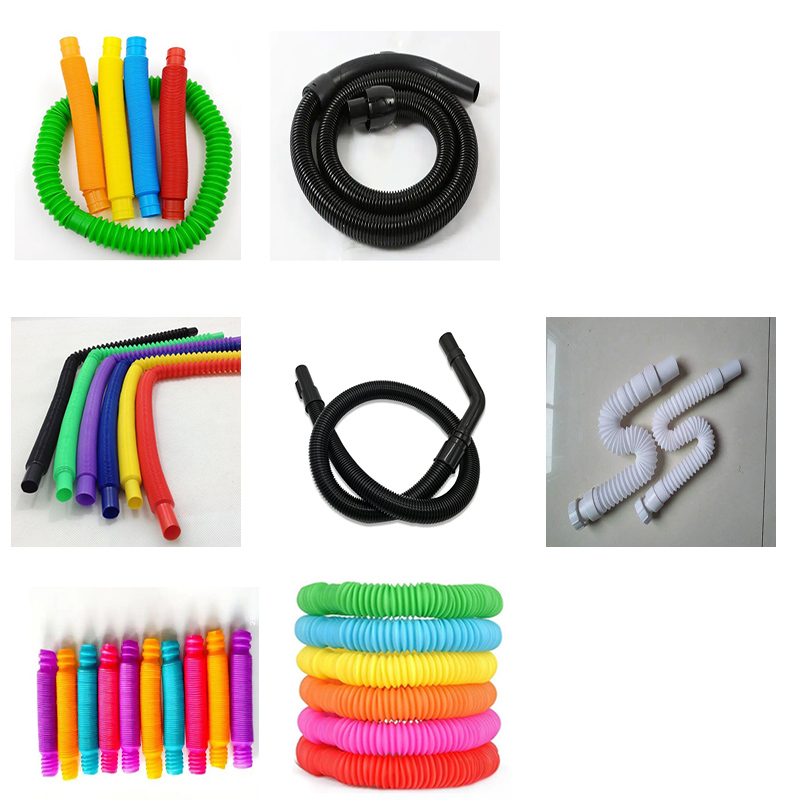 small hose corrugated making machine final samples